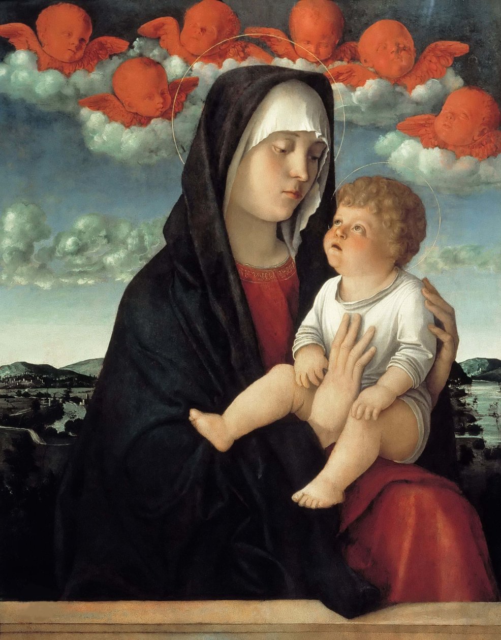 Die Jungfrau und das Kind, ca. 1500 von Giovanni Bellini