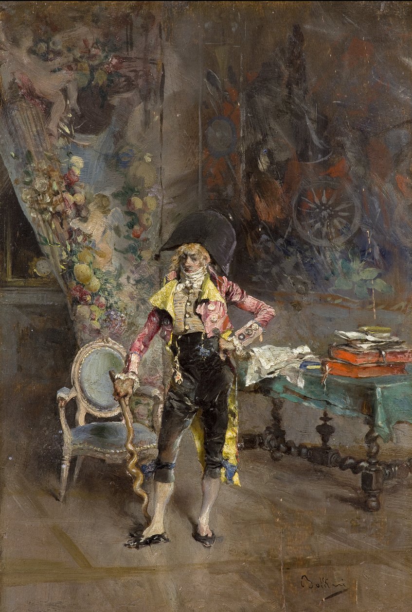 Porträt eines Mannes von Giovanni Boldini
