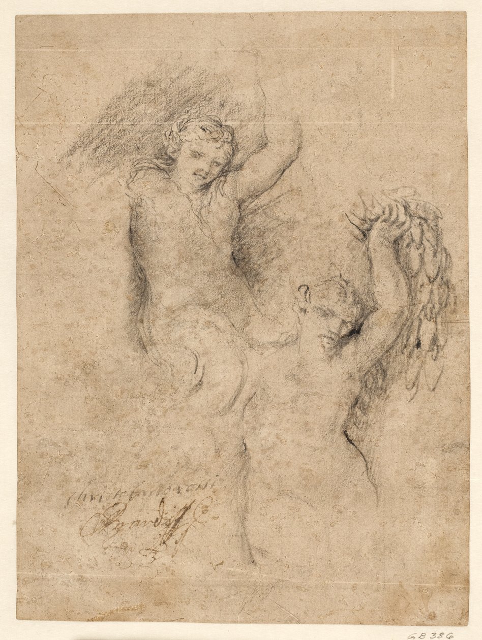 Eine Nereide und ein Satyr von Giovanni Coli