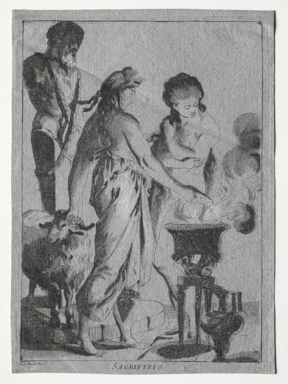Opfer, ca. 1775-1776 von Giovanni David