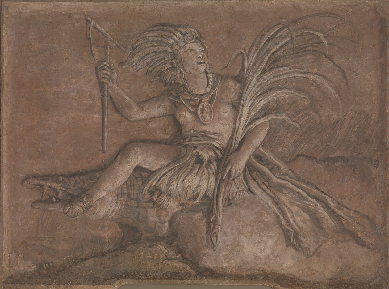 Amerika von Giovanni Domenico Tiepolo