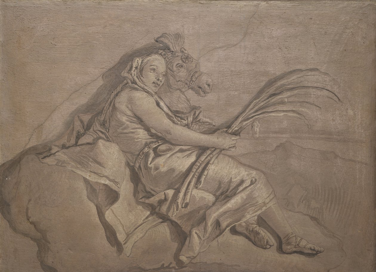 Asien von Giovanni Domenico Tiepolo