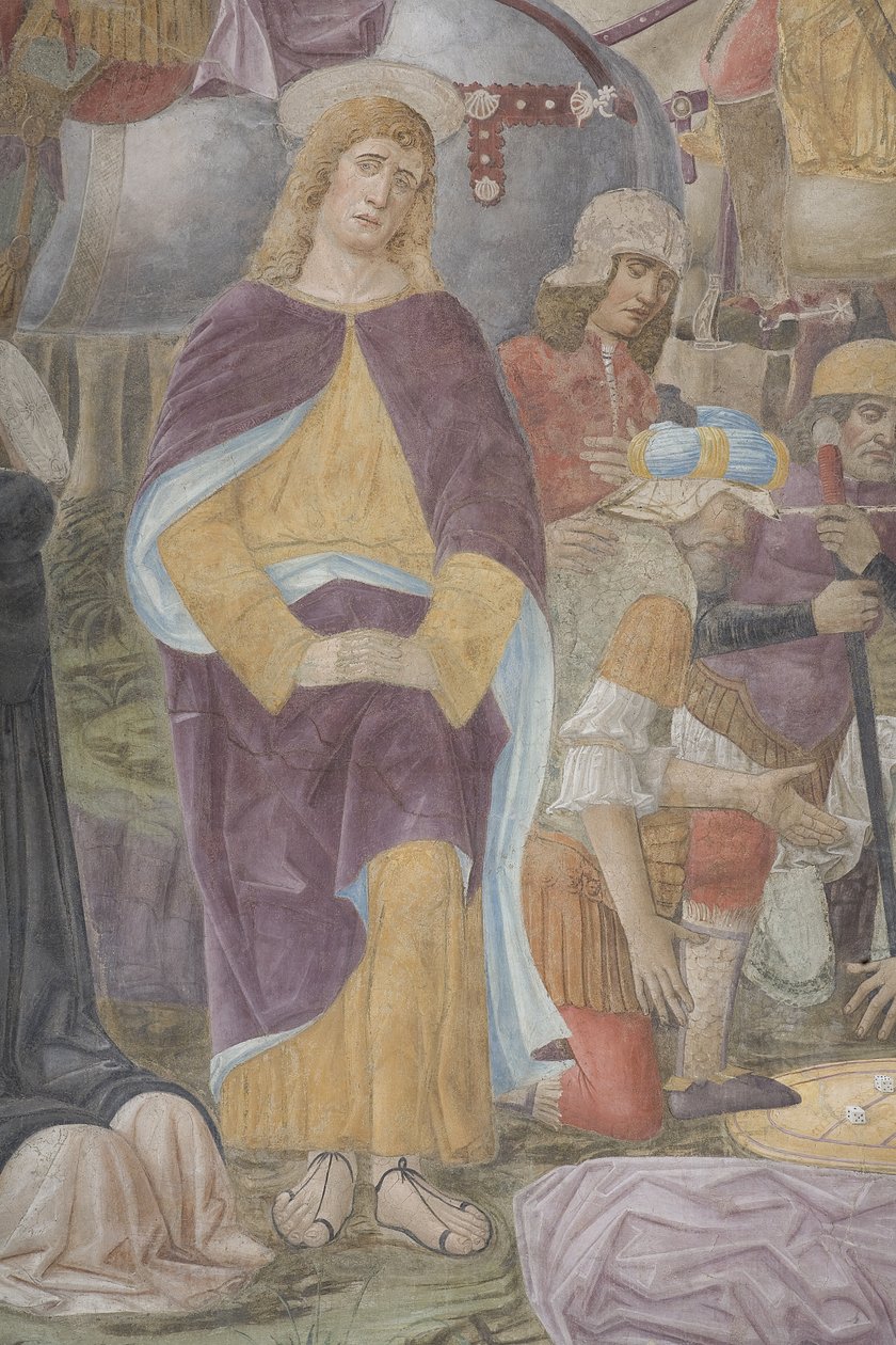 Kreuzigung, 1495 (Detail) von Giovanni Donato Montorfano