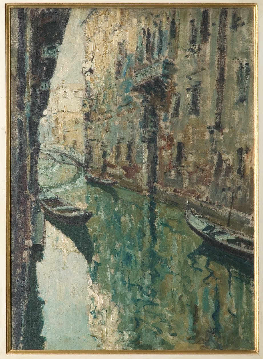 Venezianischer Kanal von Giovanni Forghieri