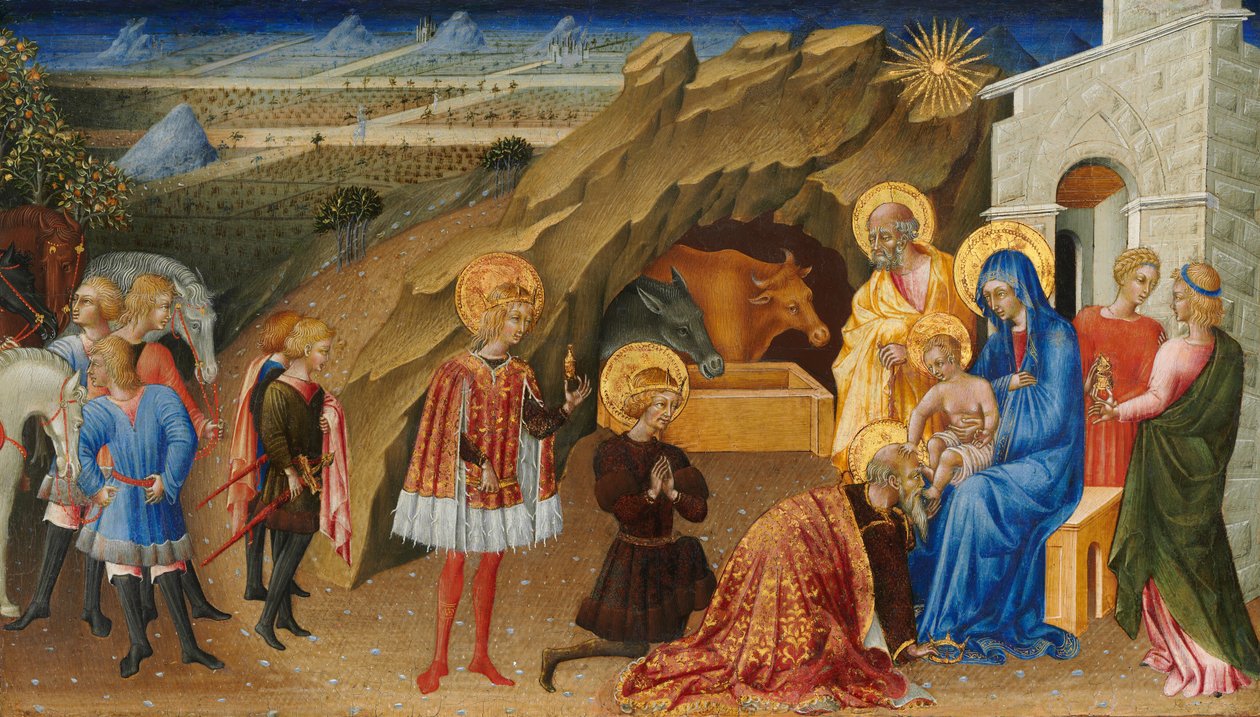 Die Anbetung der Könige von Giovanni di Paolo