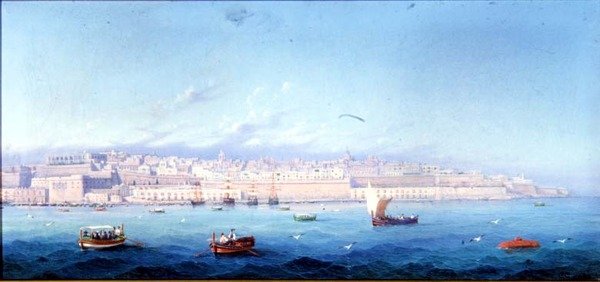 Großer Hafen, Valletta, Malta von Girolamo Gianni