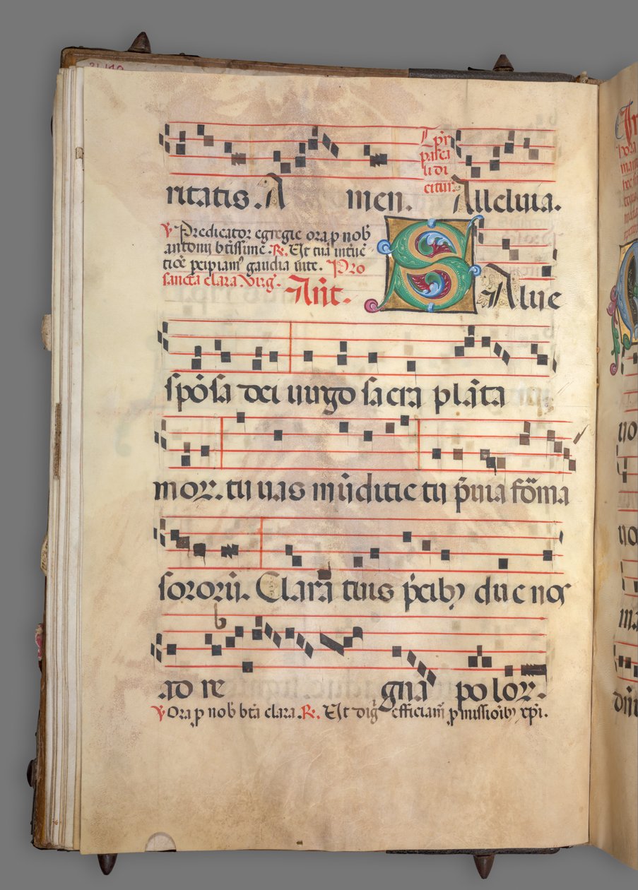 Graduale, ca. 1520 von Girolamo dai Libri