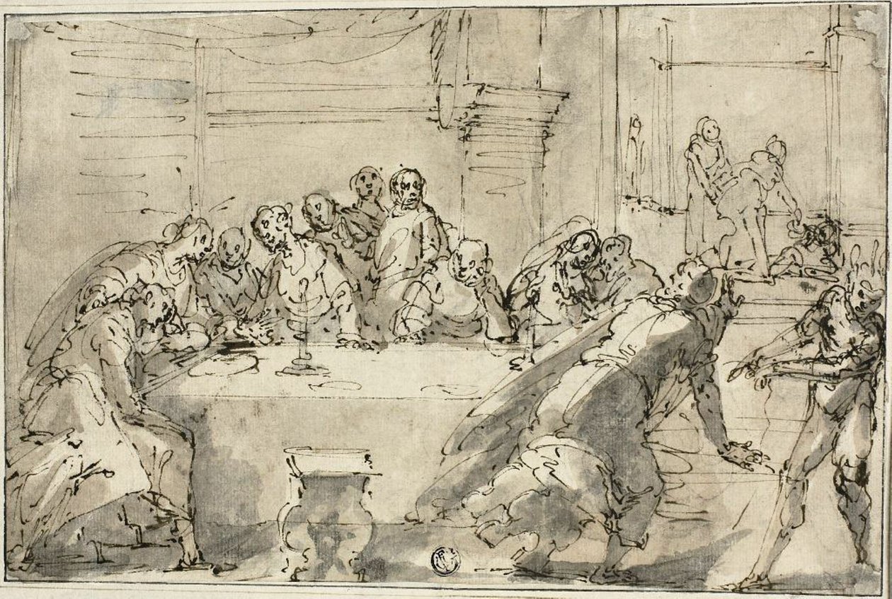 Das letzte Abendmahl von Giulio Benso