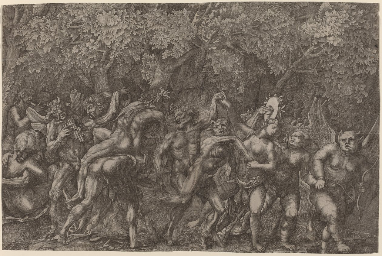 Bacchanal von Giulio Sanuto
