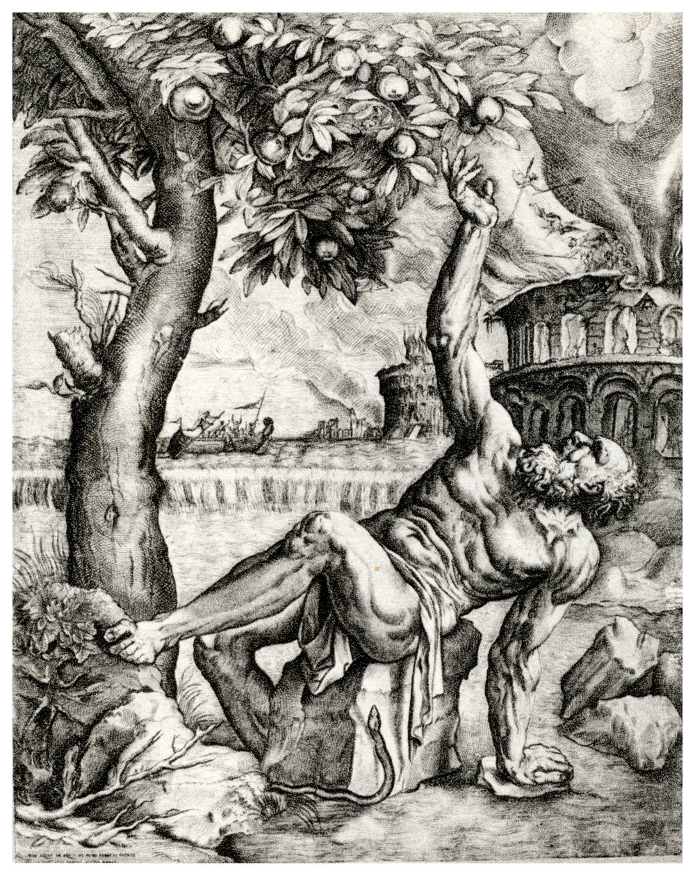 Tantalus, 16. Jahrhundert, 1937 von Giulio Sanuto