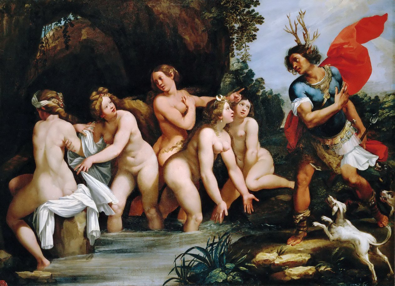 Diana und Aktäon von Giuseppe Cesari