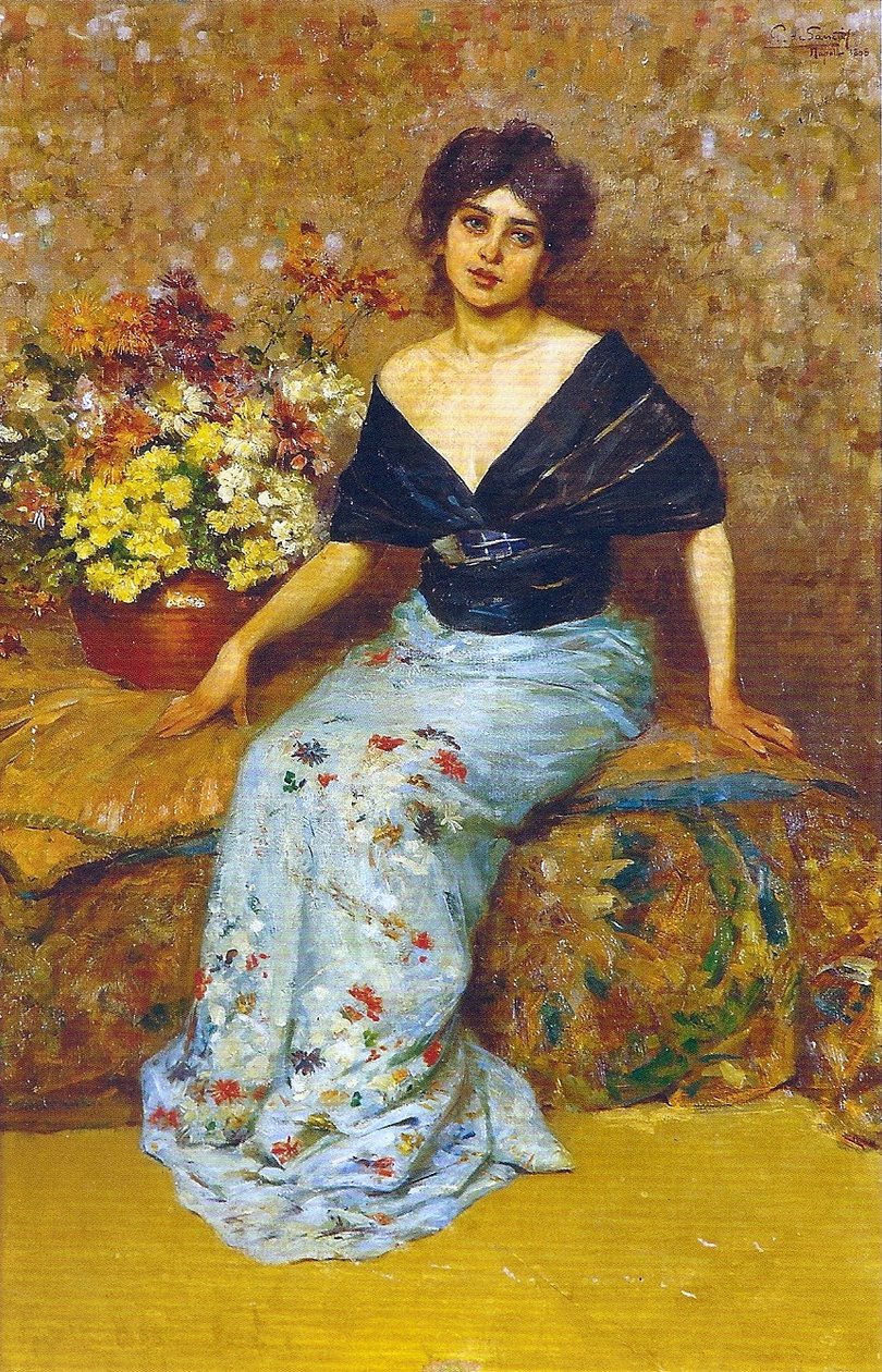 Kurtisane von Giuseppe De Sanctis