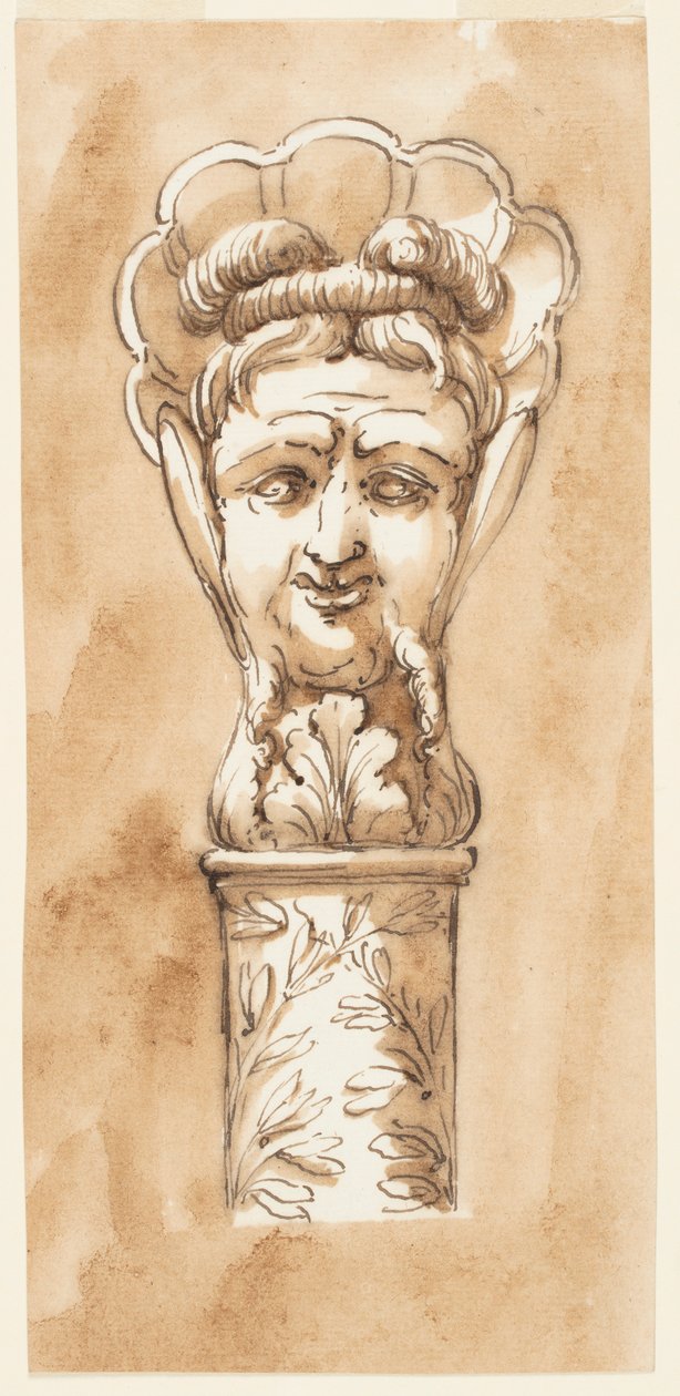 Kopf eines Spazierstocks von Giuseppe Barberi