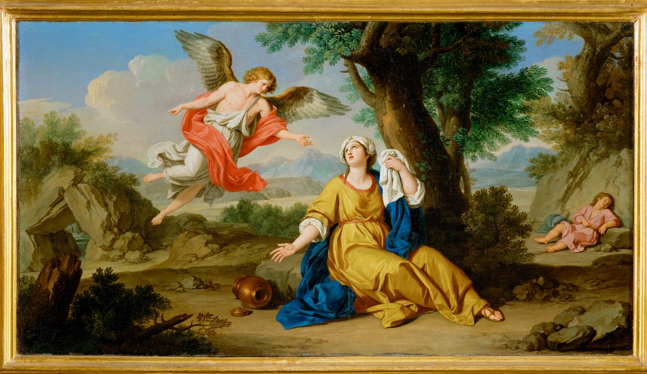 Hagar und der Engel von Giuseppe Bottani