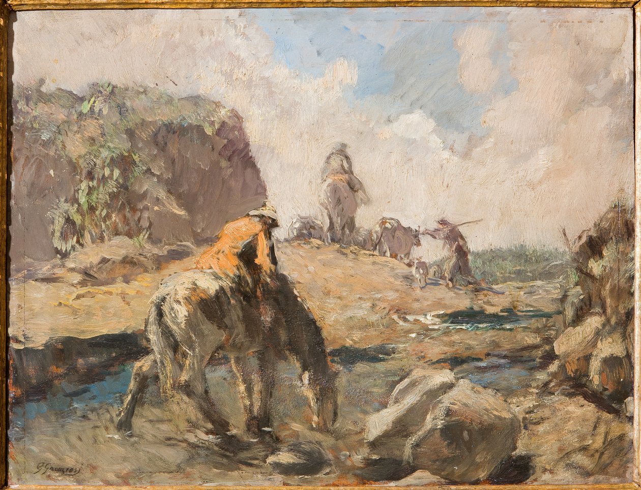 Die Furt von Giuseppe Graziosi