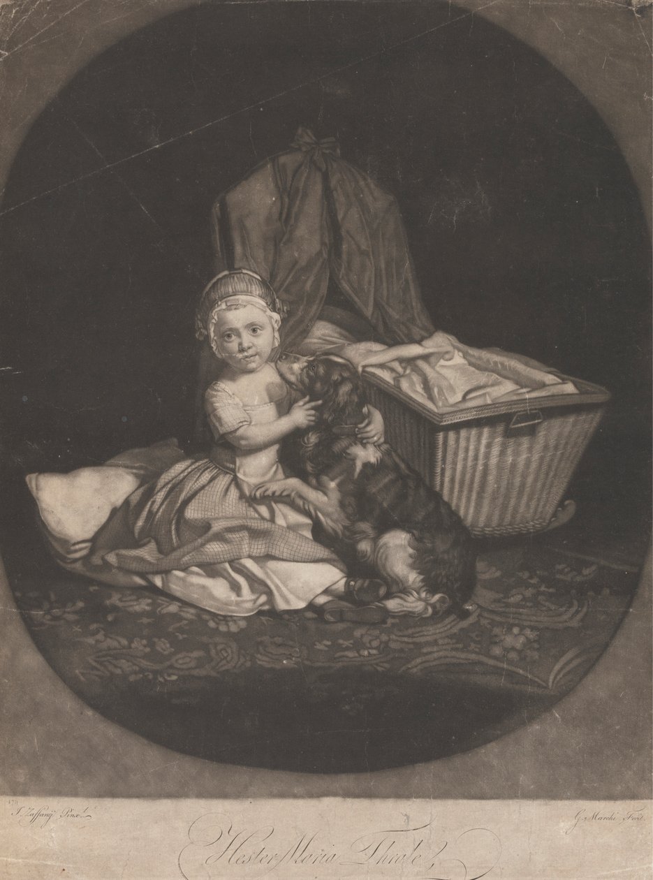 Hester Maria Thrale von Giuseppe Marchi