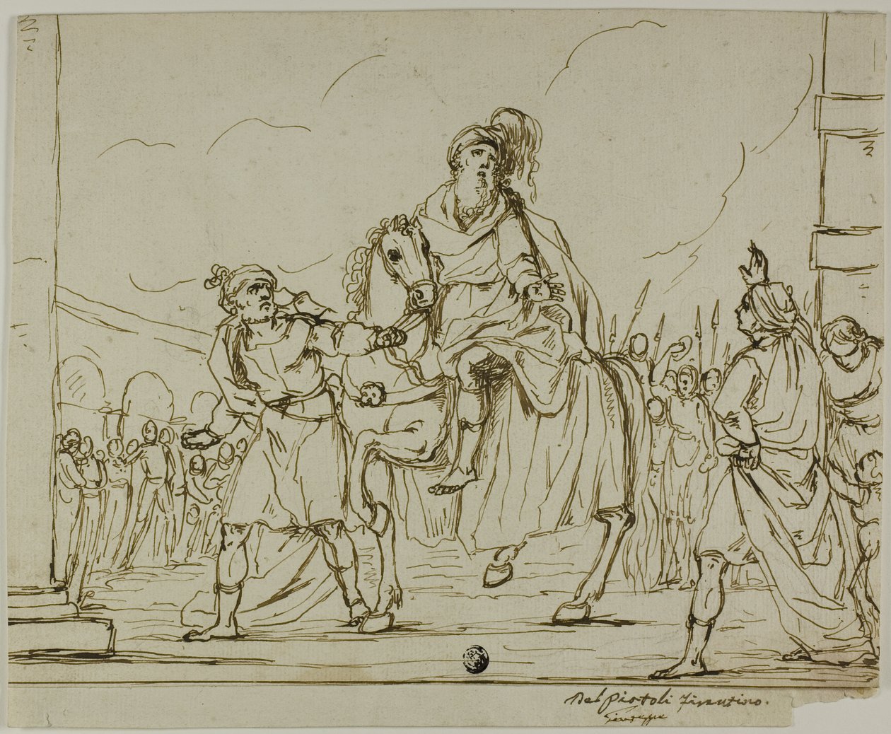 Triumph des Mordechai von Giuseppe Piattoli