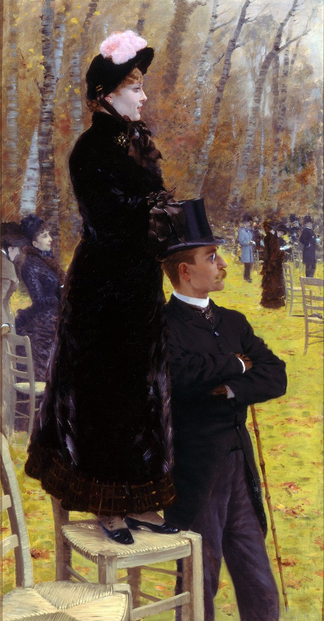 Die Rennen in Auteuil von Giuseppe de Nittis