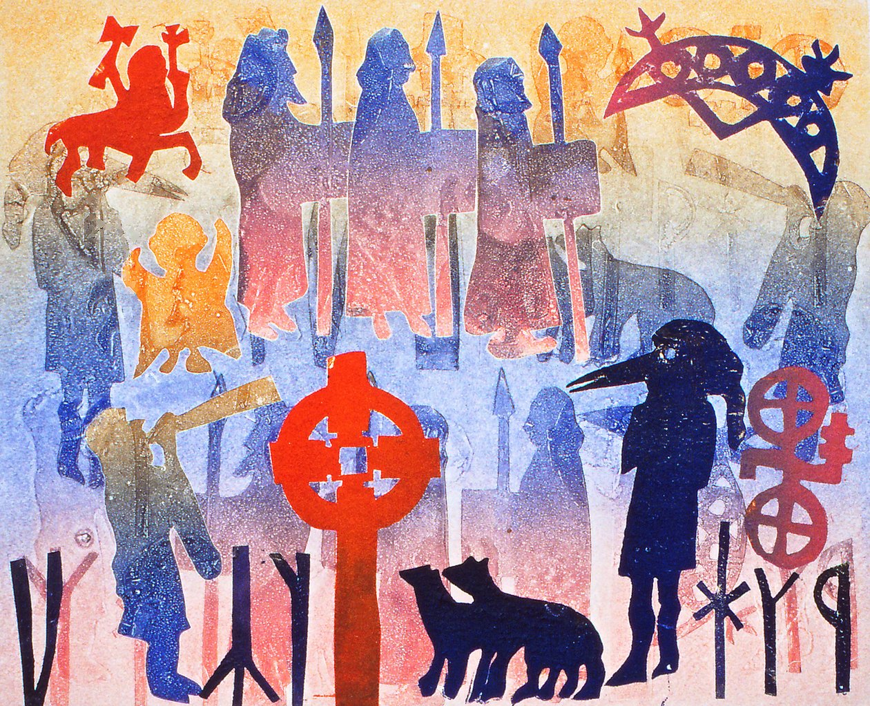 Regenbogentage, 2000 von Gloria Wallington