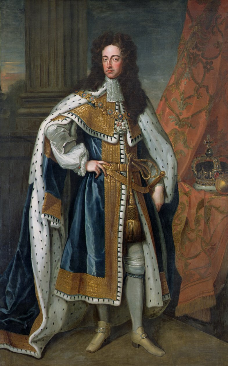 Porträt von Wilhelm III. (1650-1702) von Oranien von Godfrey Kneller