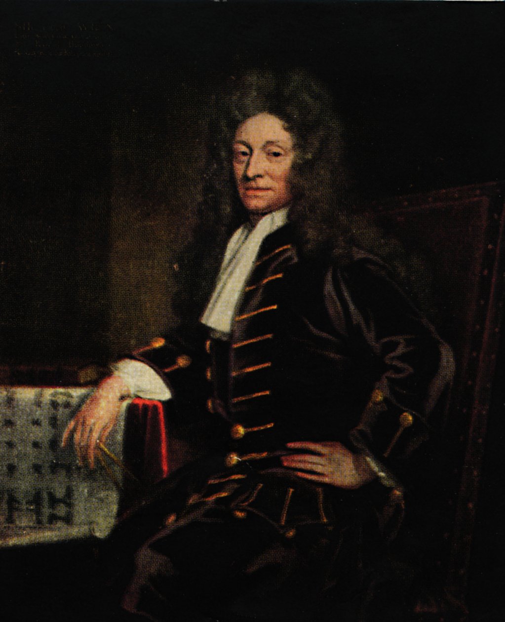 Wegbereiter - Sir Christopher Wren, 1711, 1922 von Godfrey Kneller