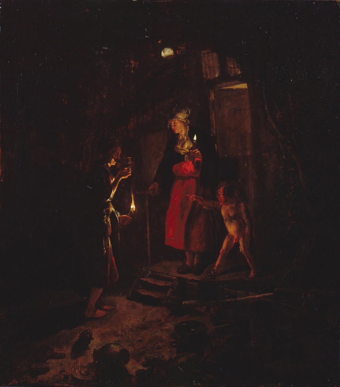Ceres am Häuschen von Godfried Schalcken