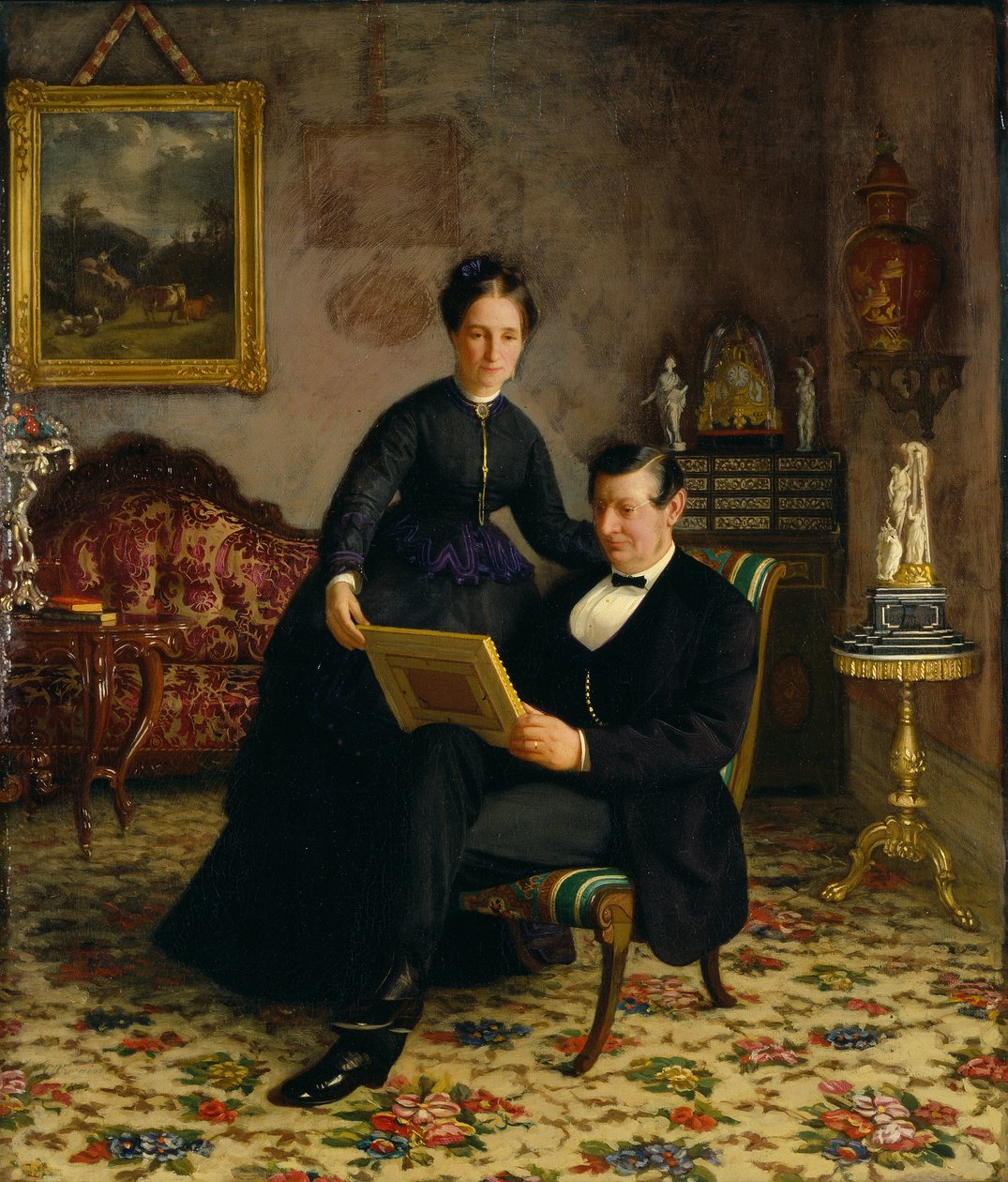 Herr Robert Constantin und Frau Maria Eleonora Berggren von Gottfrid Virgin