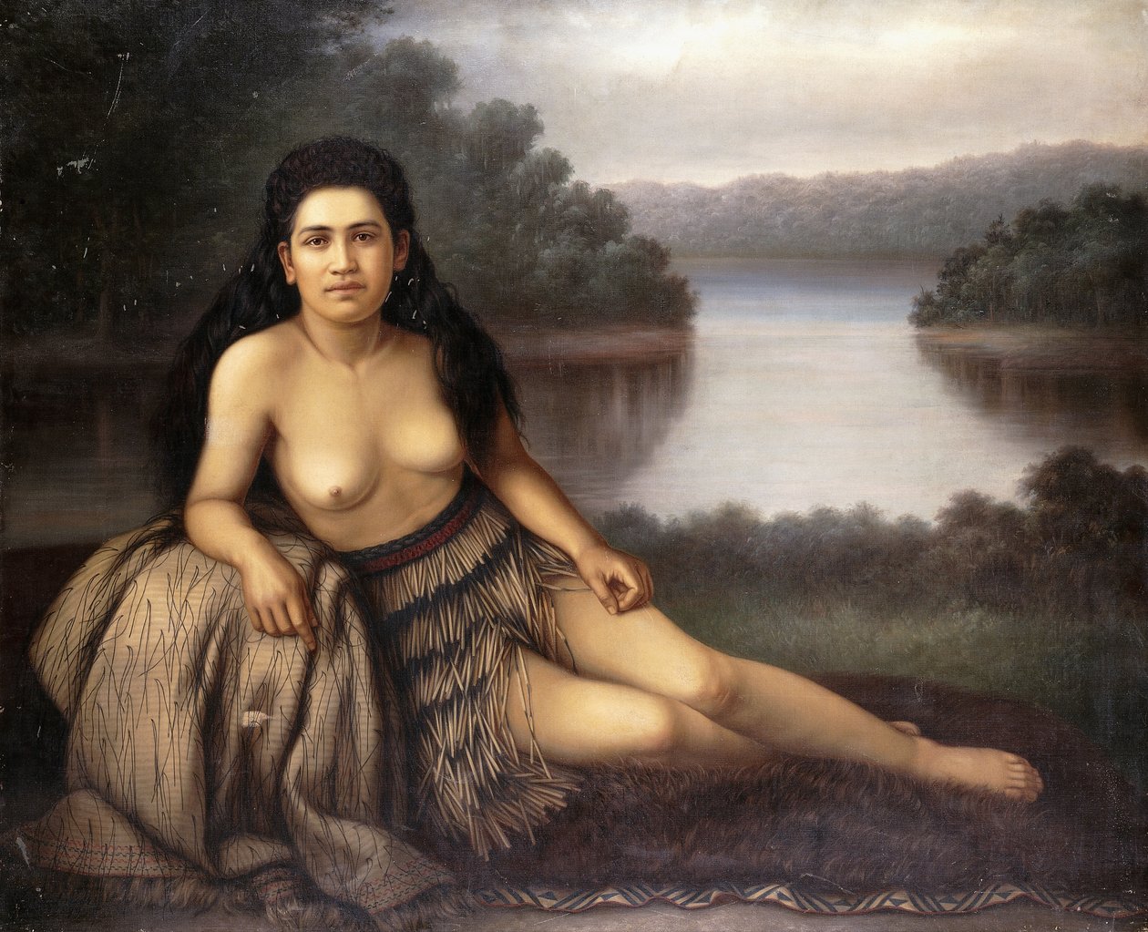 Hinemoa, 1899 von Gottfried Lindauer