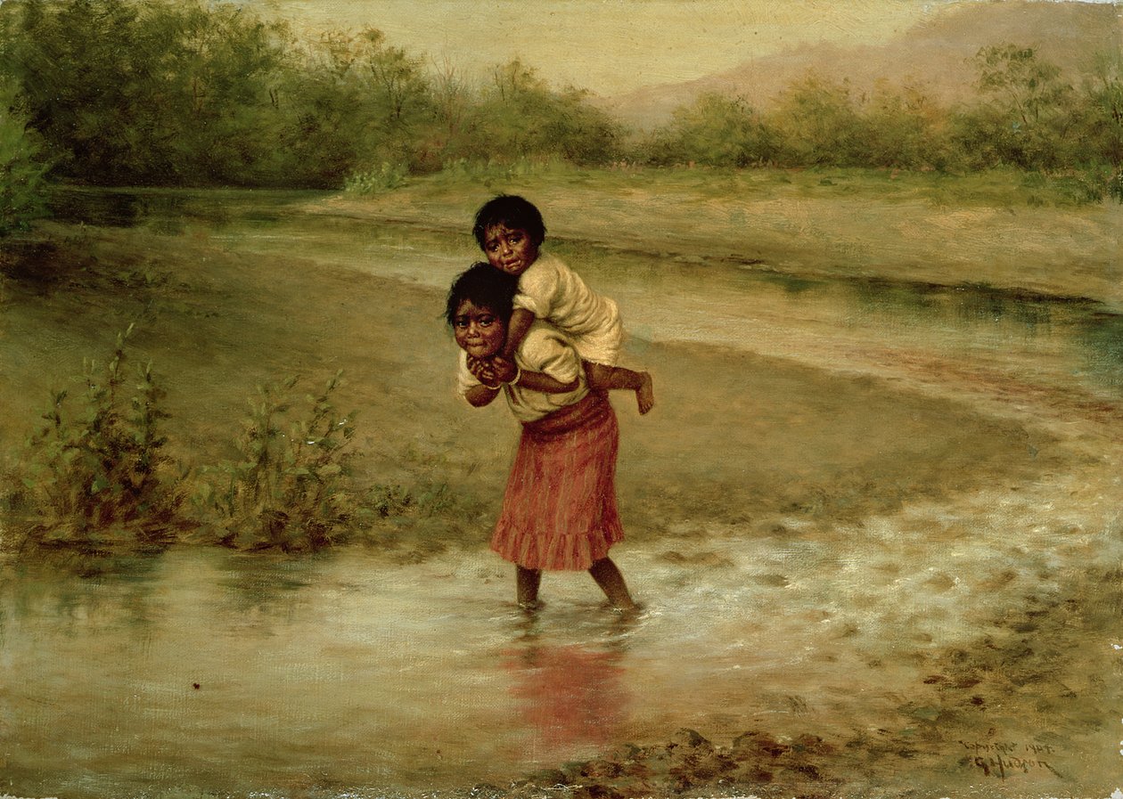 Eva und Greenie von Grace Carpenter Hudson