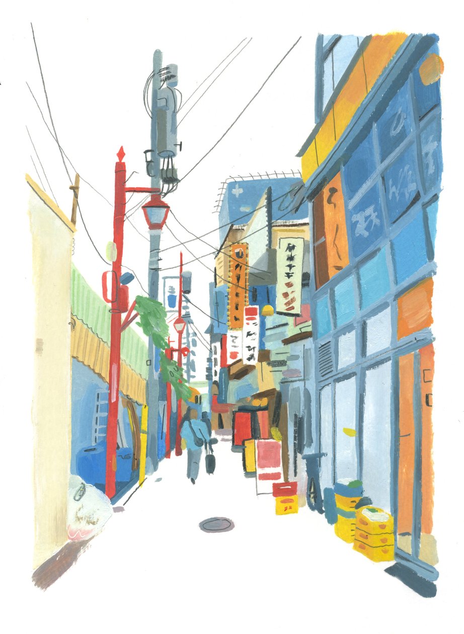 Shinjuku, 2015 von Grace Helmer