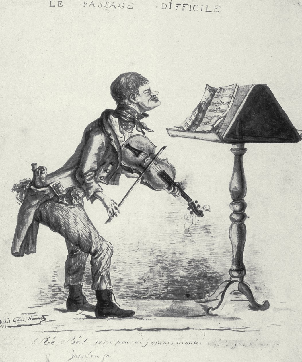 Der schwierige Durchgang von Grandville