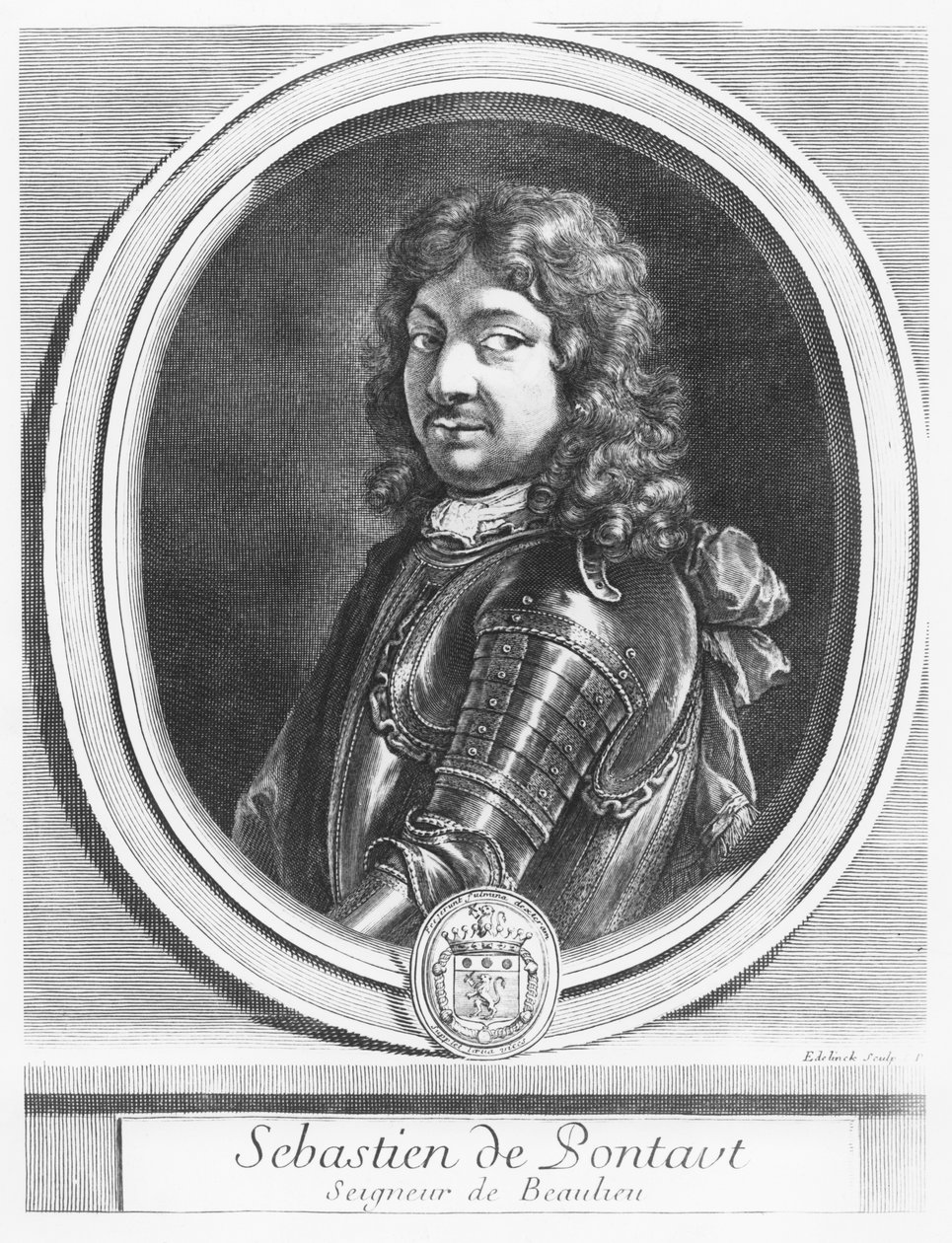 Sebastien de Pontault von Gérard Edelinck