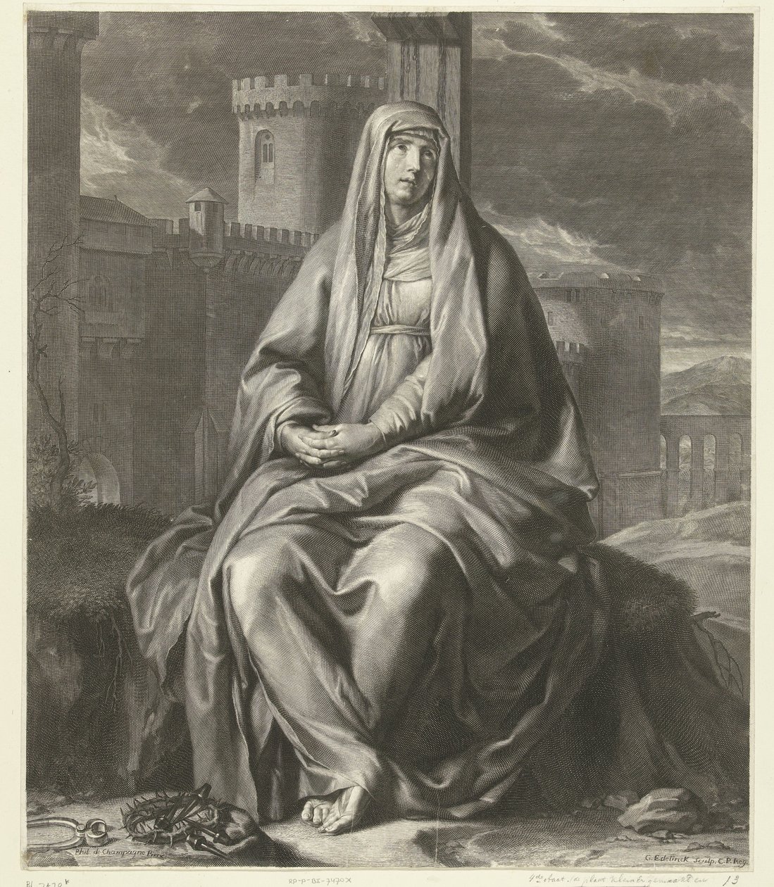 Trauernde Maria von Gérard Edelinck