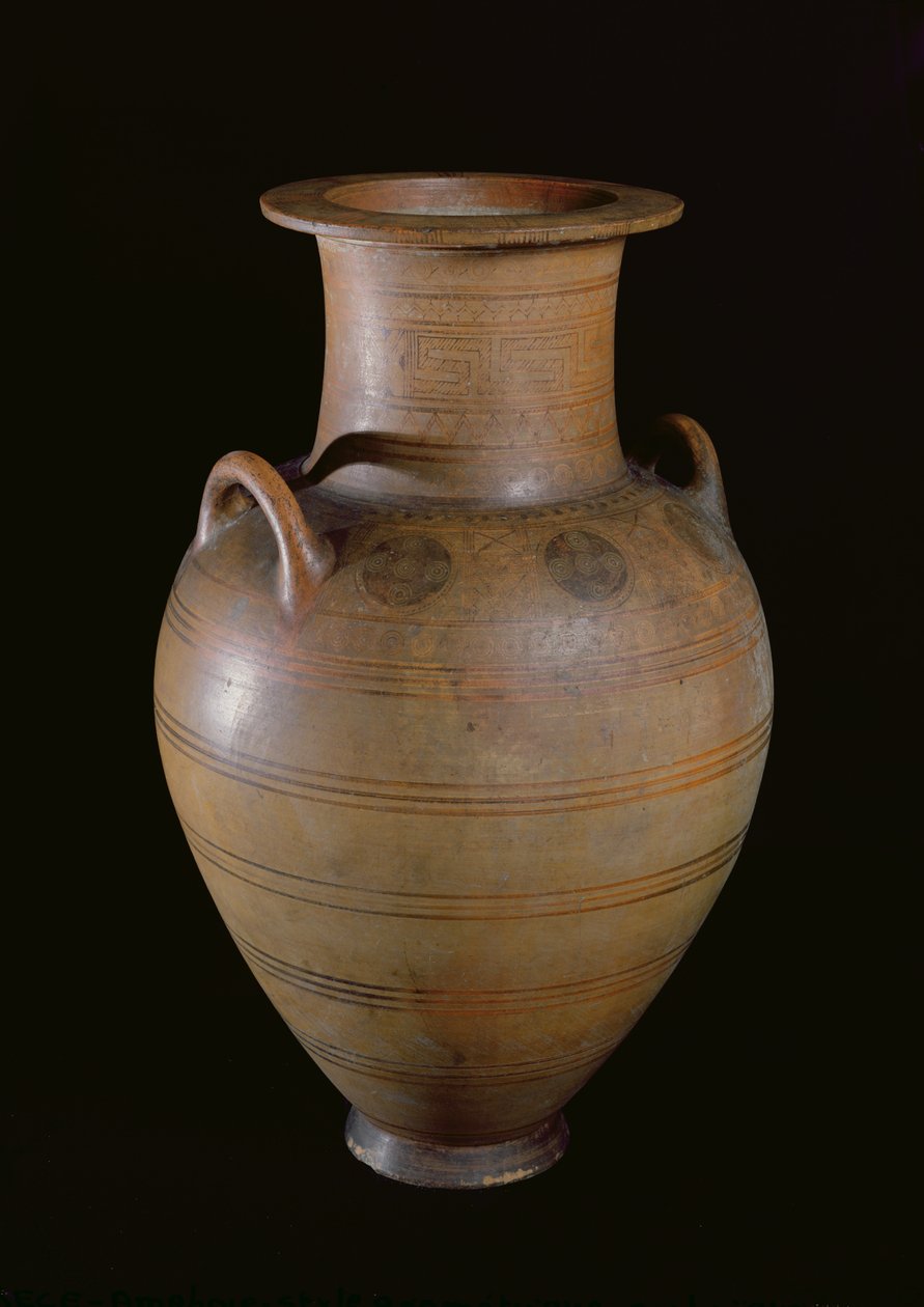 Amphore, ca. 750-700 v. Chr. von Greco Roman