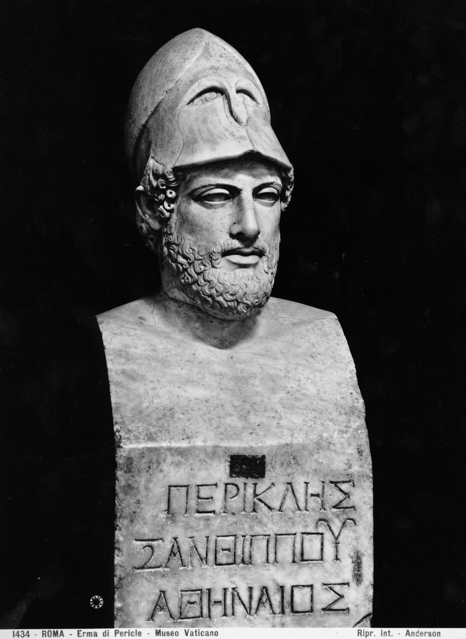 Büste des Perikles (ca. 490-429 v. Chr.) von Greek
