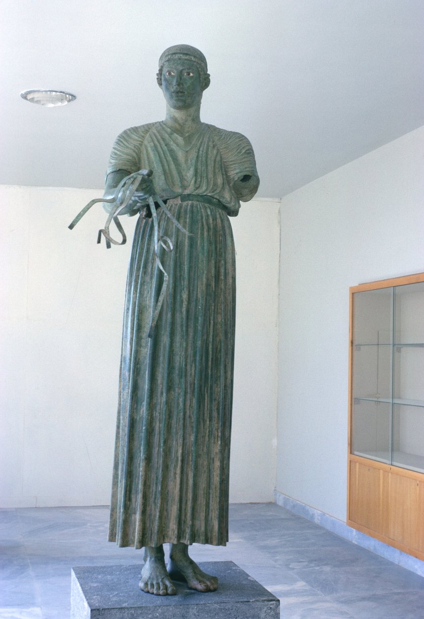 Wagenlenker, ca. 475 v. Chr. (Bronze) von Greek