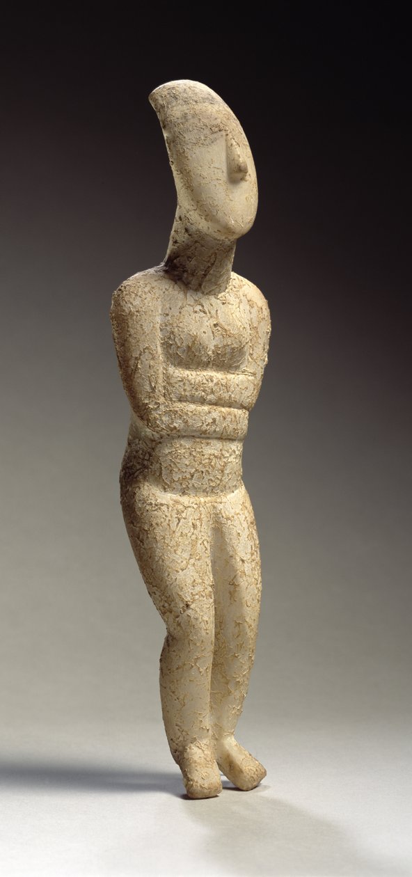 Kykladische Figur, Frühe Spedos, ca. 2700 v. Chr. von Greek