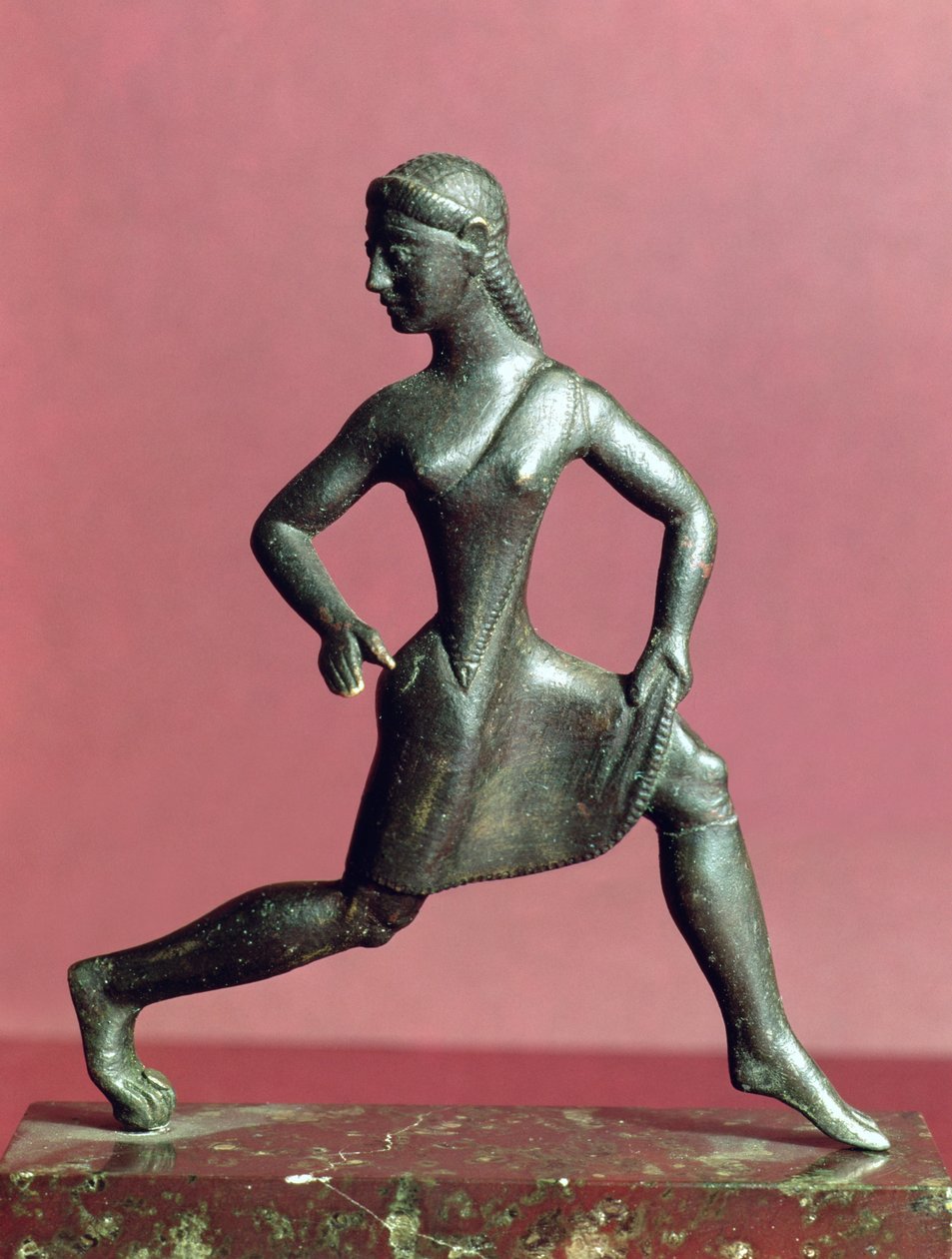 Figur eines laufenden Mädchens von Greek