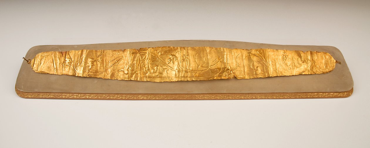 Begräbnisdiadem, 330-323 v. Chr. von Greek