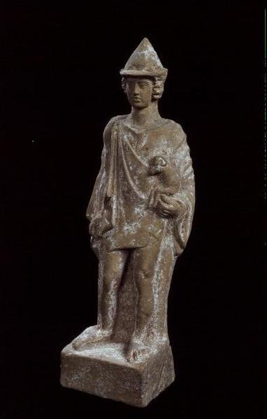 Hermes Kriophoros, Böotisch, ca. 450 v. Chr. von Greek
