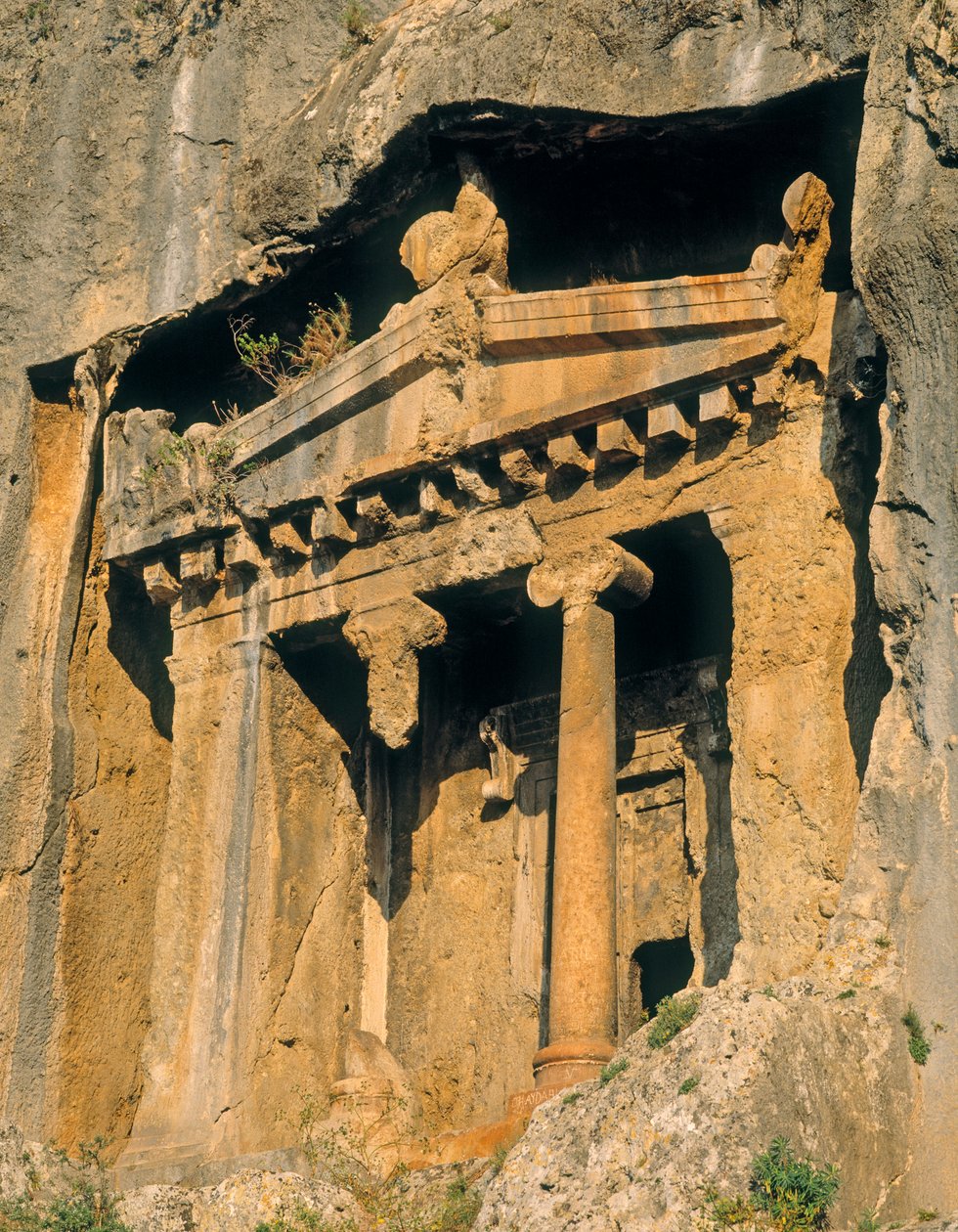 Lykisches Felsengrab von Greek School