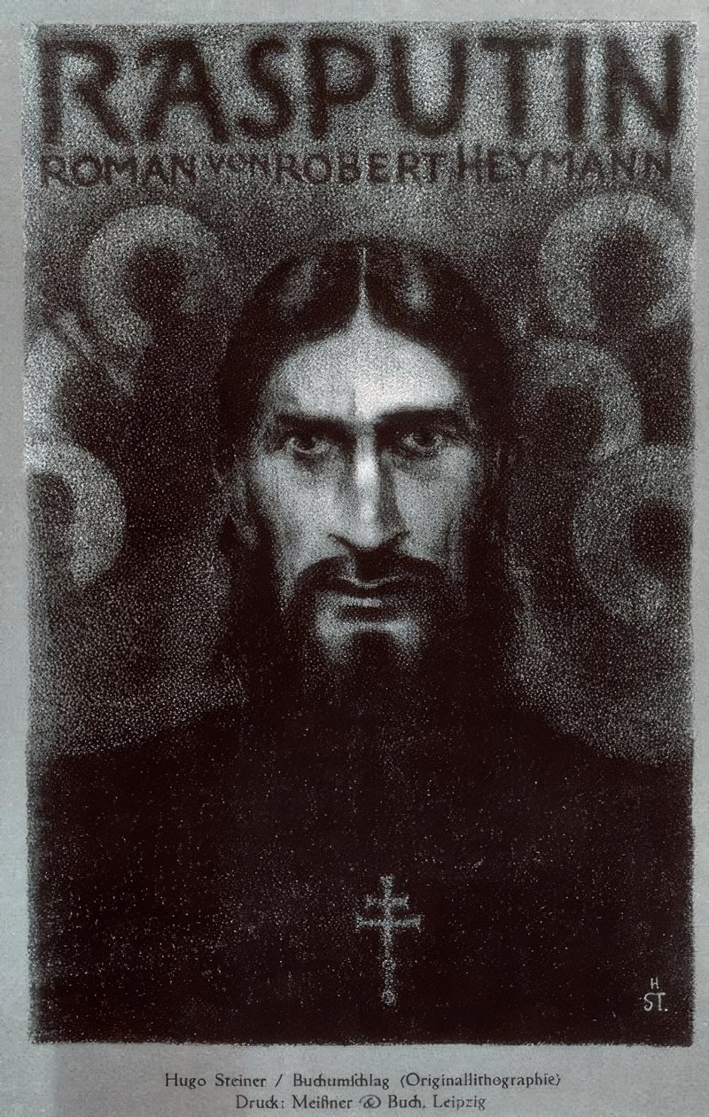 Rasputin / Buchumschlag 1919 von Grigori Jefimowitsch Rasputin