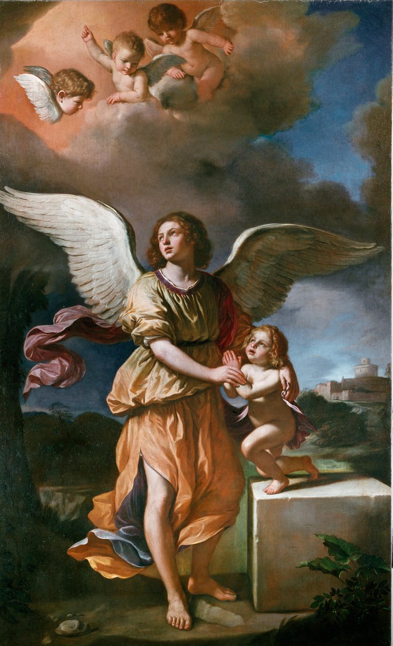 Der Schutzengel von Guercino