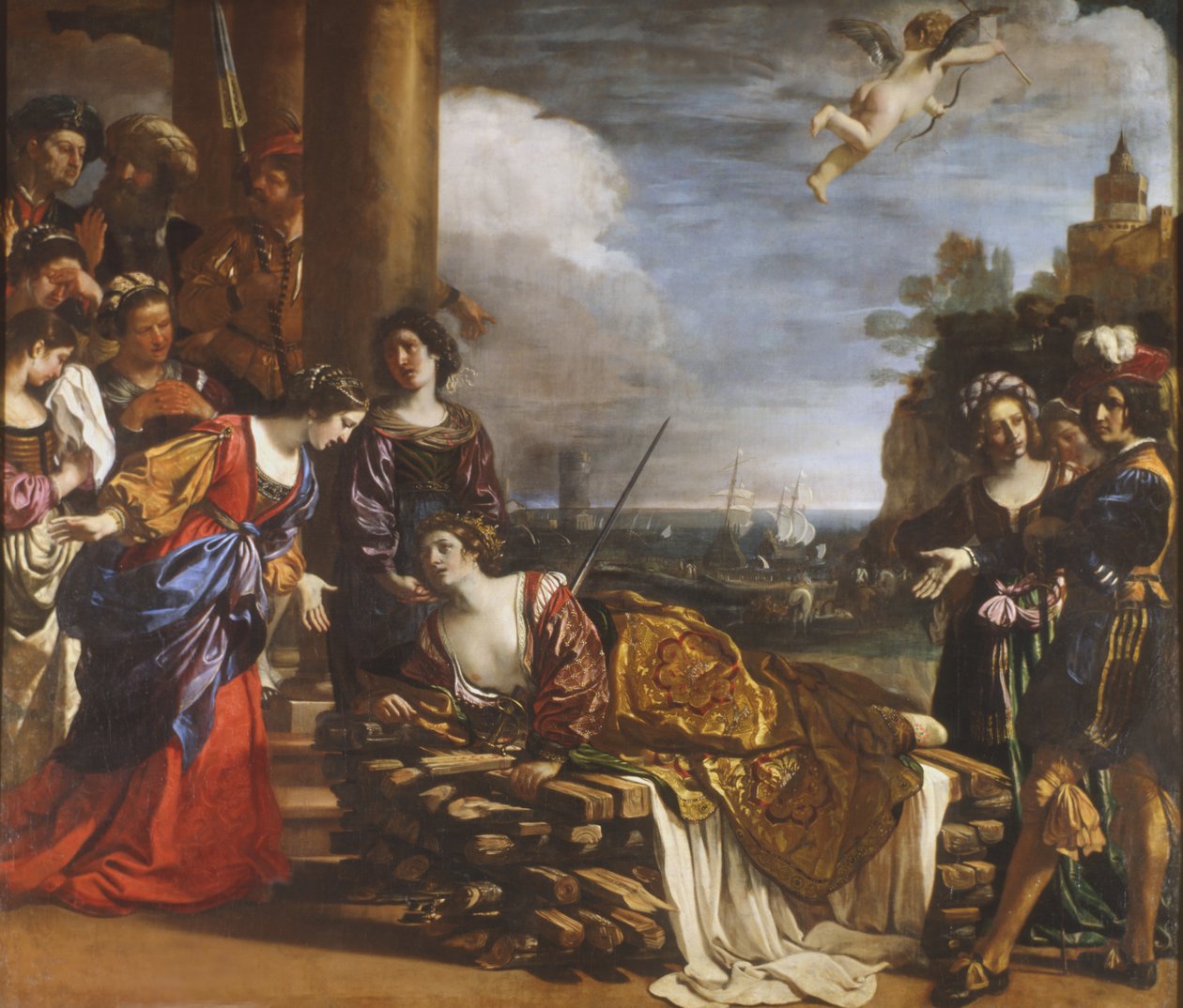 Der Tod von Dido von Guercino