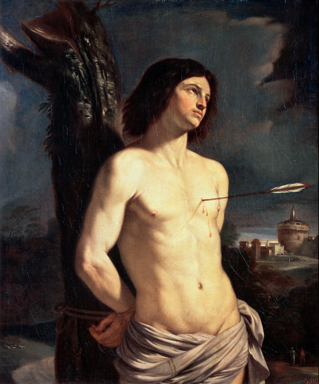 Heiliger Sebastian, 1642 von Guercino