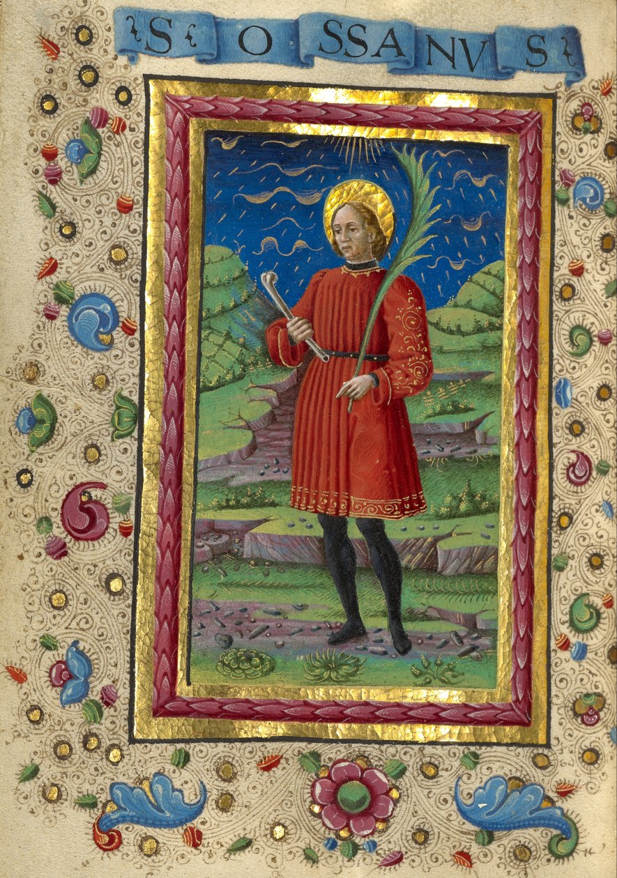 Heiliger Ossanus von Guglielmo Giraldi