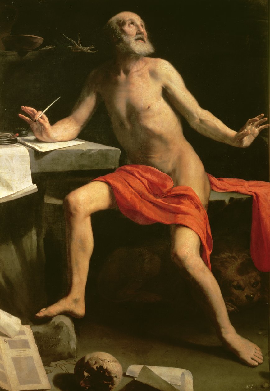 St. Hieronymus von Guido Cagnacci