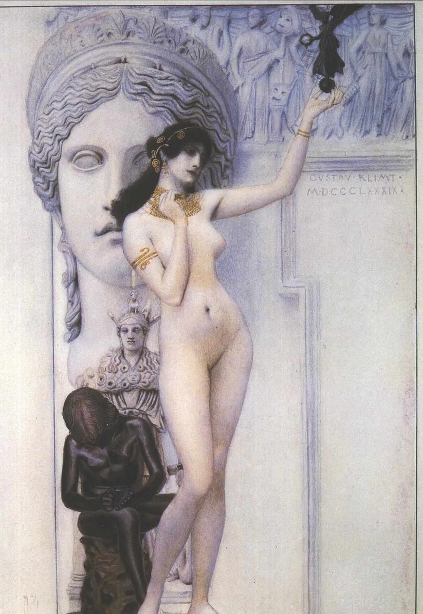 Allegorie der Skulptur von Gustav Klimt