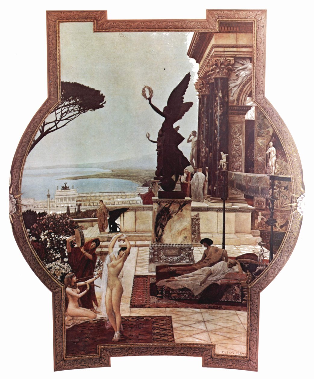 Das Theater von Taormina von Gustav Klimt