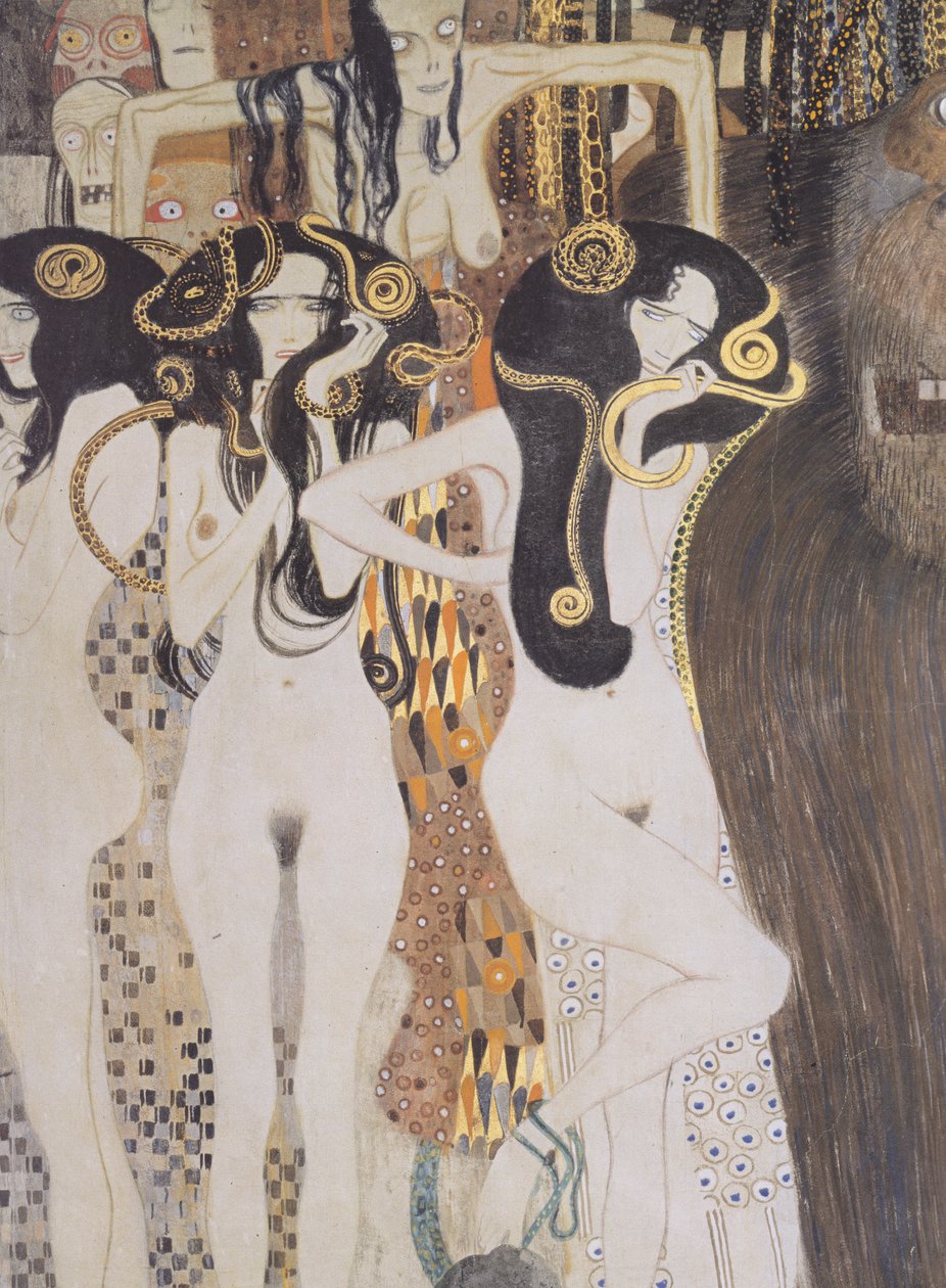 Die Gorgonen von Gustav Klimt